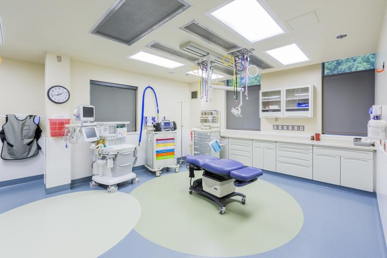 An operating room at Gateway Pediatric Surgery Center.